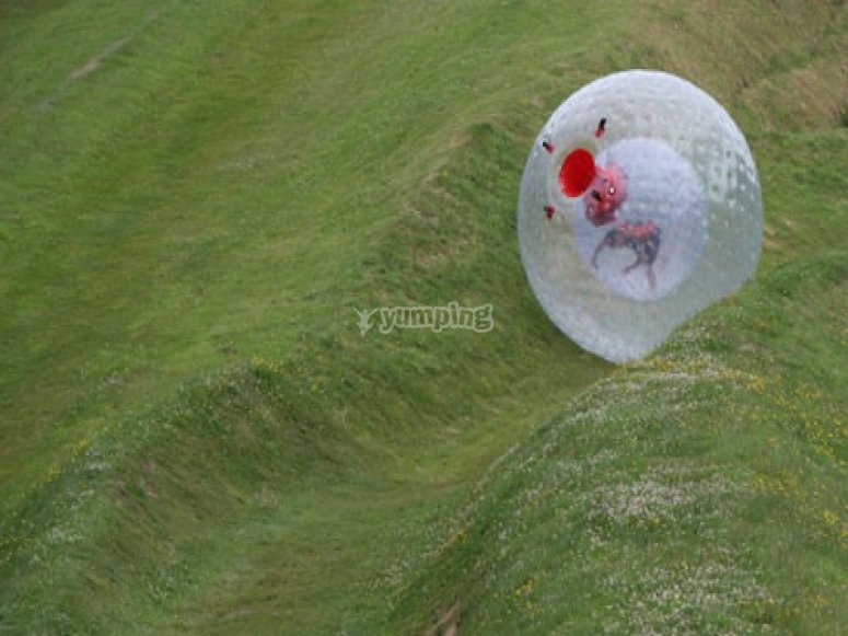 Zorbing trail Zorbing trail